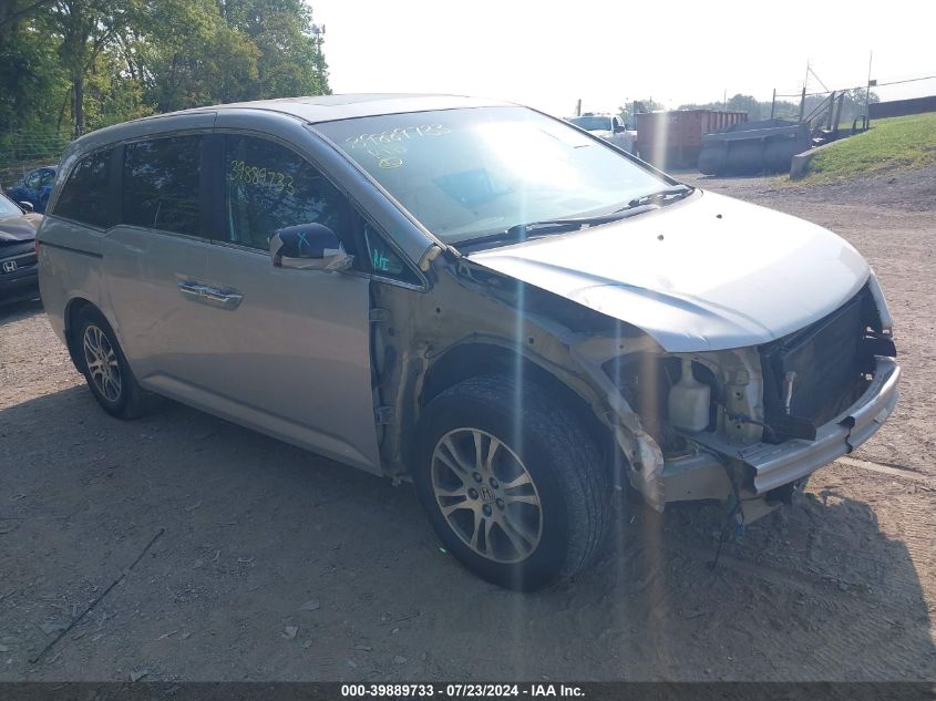 2011 Honda Odyssey Ex-L VIN: 5FNRL5H62BB013129 Lot: 39889733