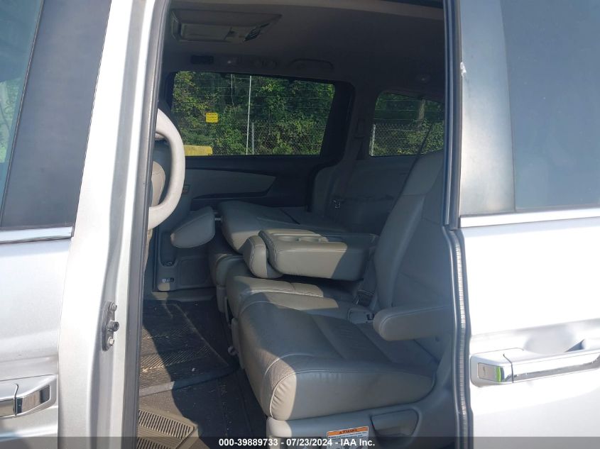 2011 Honda Odyssey Ex-L VIN: 5FNRL5H62BB013129 Lot: 39889733