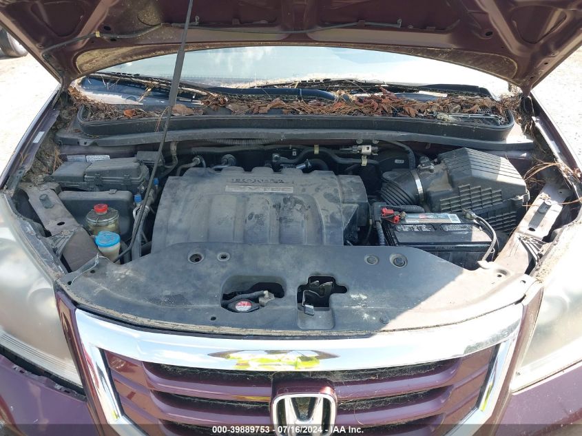 2010 Honda Odyssey Ex VIN: 5FNRL3H4XAB106045 Lot: 39889753