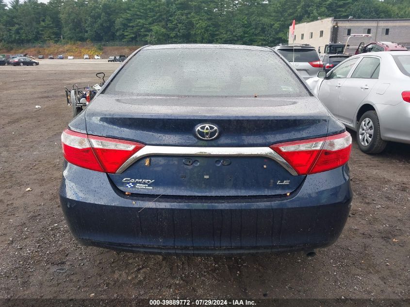 2016 Toyota Camry Le VIN: 4T4BF1FK0GR534772 Lot: 39889772