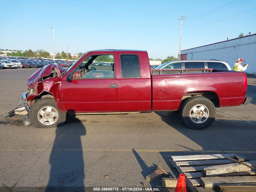 1996 Chevrolet Gmt-400 K1500 VIN: 1GCEK19R7TE145079 Lot: 39889775