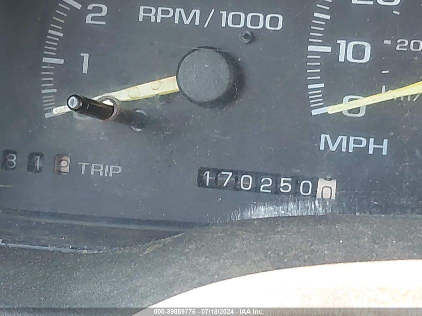 1996 Chevrolet Gmt-400 K1500 VIN: 1GCEK19R7TE145079 Lot: 39889775