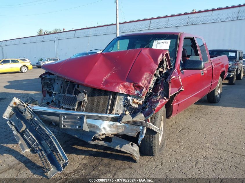 1996 Chevrolet Gmt-400 K1500 VIN: 1GCEK19R7TE145079 Lot: 39889775