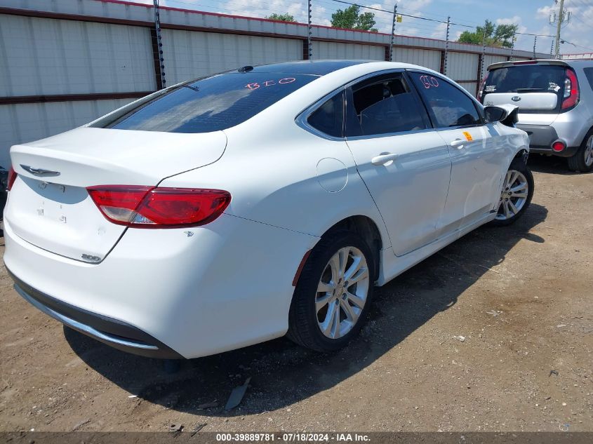 VIN 1C3CCCAB8FN536877 2015 Chrysler 200, Limited no.4