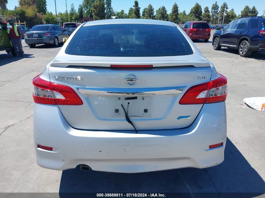 2014 Nissan Sentra Sr VIN: 3N1AB7AP3EY272867 Lot: 39889811