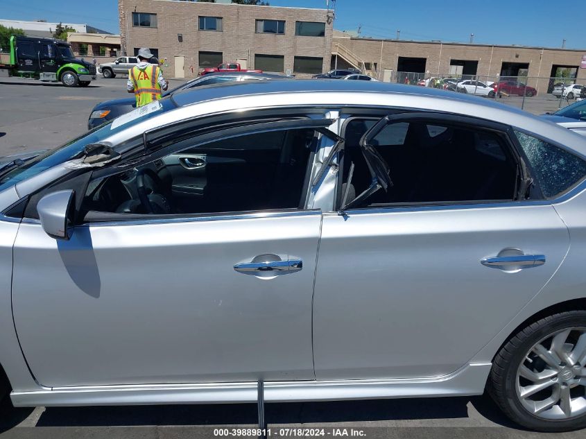 2014 Nissan Sentra Sr VIN: 3N1AB7AP3EY272867 Lot: 39889811