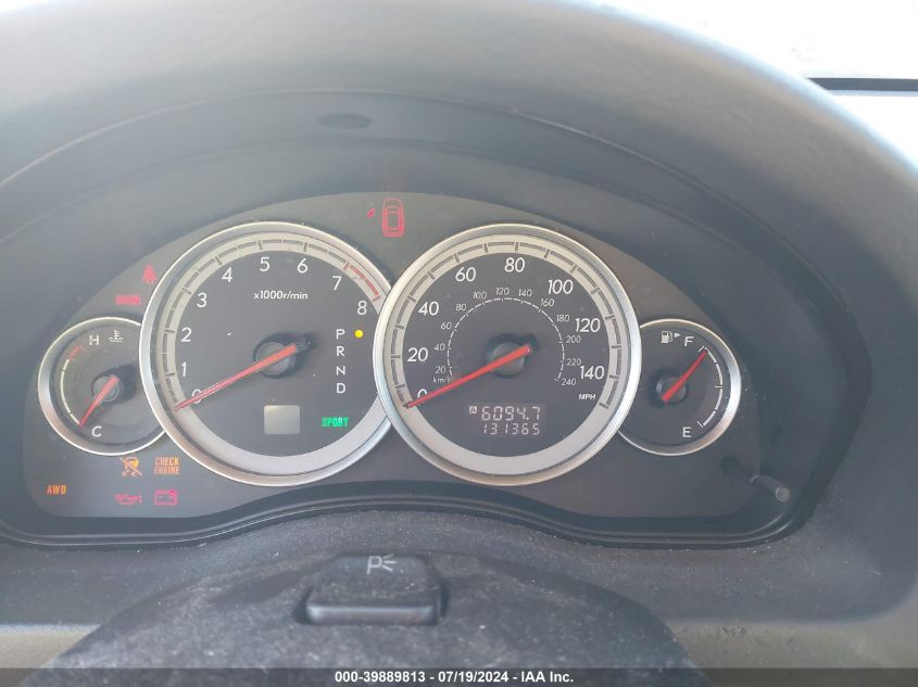 2005 Subaru Outback 3.0R Vdc Limited VIN: 4S4BP85C154373467 Lot: 39889813