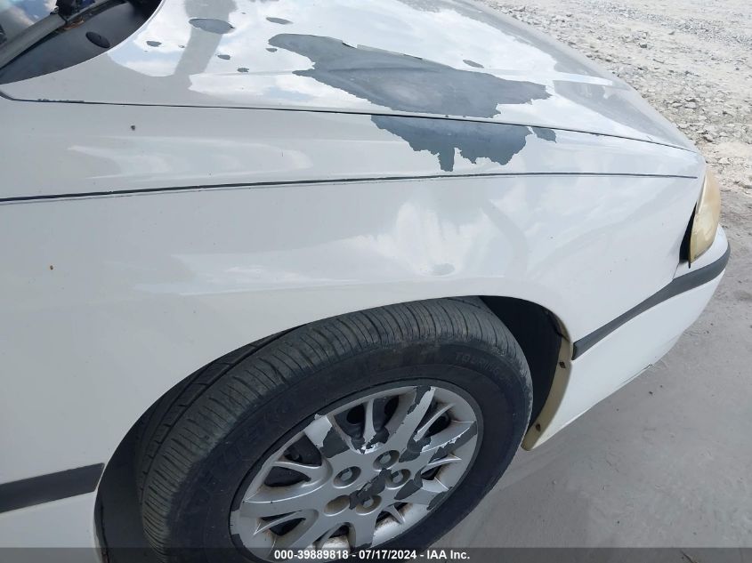 2005 Chevrolet Impala VIN: 2G1WF52E159334834 Lot: 39889818