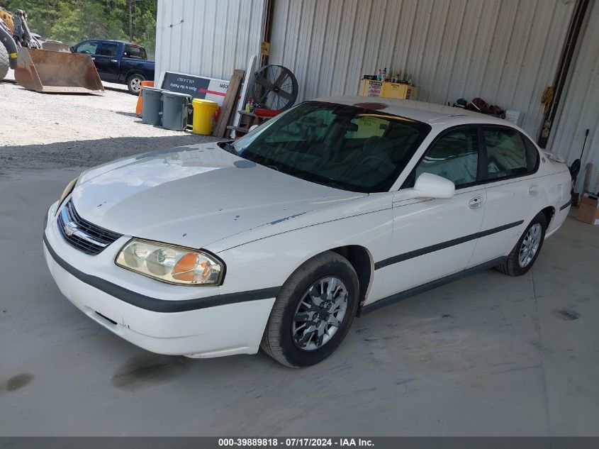 2005 Chevrolet Impala VIN: 2G1WF52E159334834 Lot: 39889818