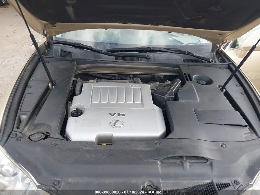 2007 Lexus Es 350 VIN: JTHBJ46G272085924 Lot: 39889826
