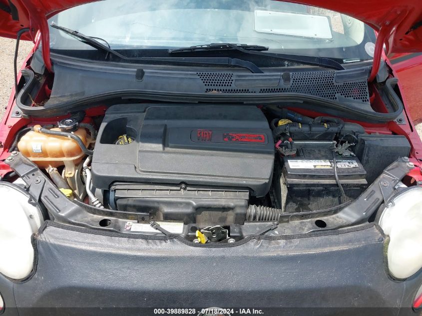 2012 Fiat 500 Pop VIN: 3C3CFFARXCT125482 Lot: 39889828