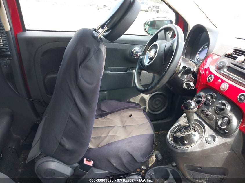 2012 Fiat 500 Pop VIN: 3C3CFFARXCT125482 Lot: 39889828