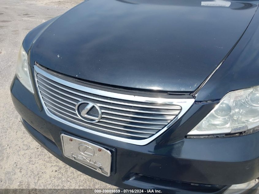 2007 Lexus Ls 460 VIN: JTHBL46F875018406 Lot: 39889859