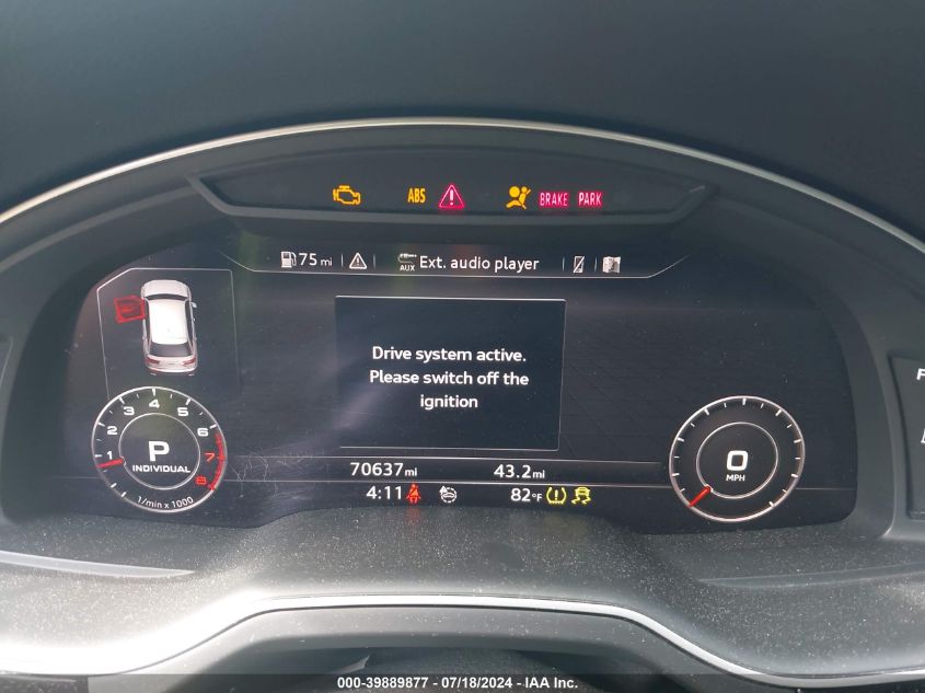 2019 Audi Q7 55 Premium/55 Se Premium VIN: WA1LAAF74KD006359 Lot: 39889877