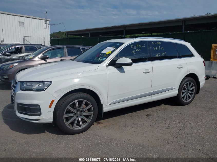 2019 Audi Q7 55 Premium/55 Se Premium VIN: WA1LAAF74KD006359 Lot: 39889877