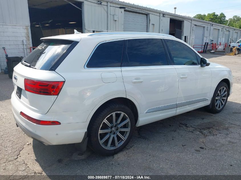 2019 Audi Q7 55 Premium/55 Se Premium VIN: WA1LAAF74KD006359 Lot: 39889877