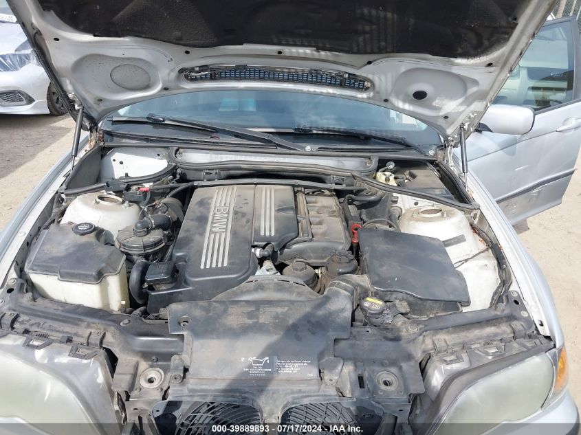 2003 BMW 325I VIN: WBAAZ33483PH31992 Lot: 39889893