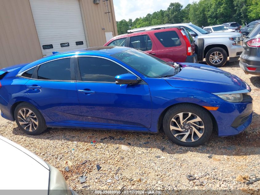 2018 Honda Civic Ex VIN: 2HGFC2F7XJH580499 Lot: 39889898