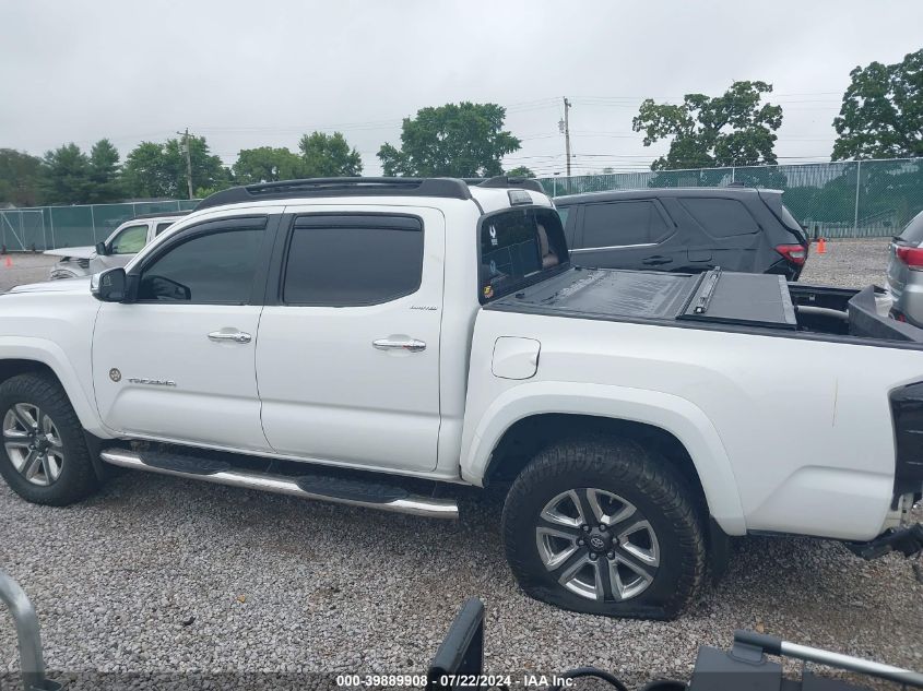 2017 Toyota Tacoma Limited VIN: 3TMGZ5ANXHM066219 Lot: 39889908