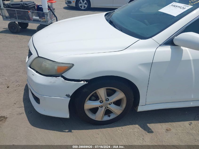 2011 Toyota Camry Se VIN: 4T1BF3EK2BU622920 Lot: 39889920