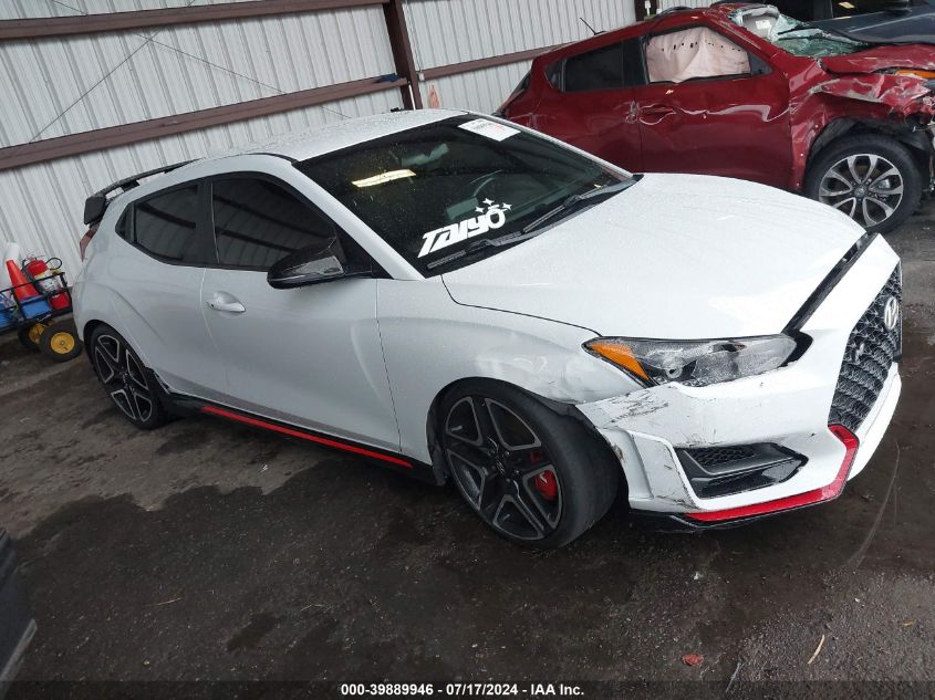 2019 Hyundai Veloster N VIN: KMHT36AH2KU001508 Lot: 39889946