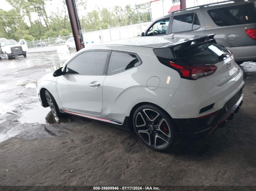 2019 Hyundai Veloster N VIN: KMHT36AH2KU001508 Lot: 39889946