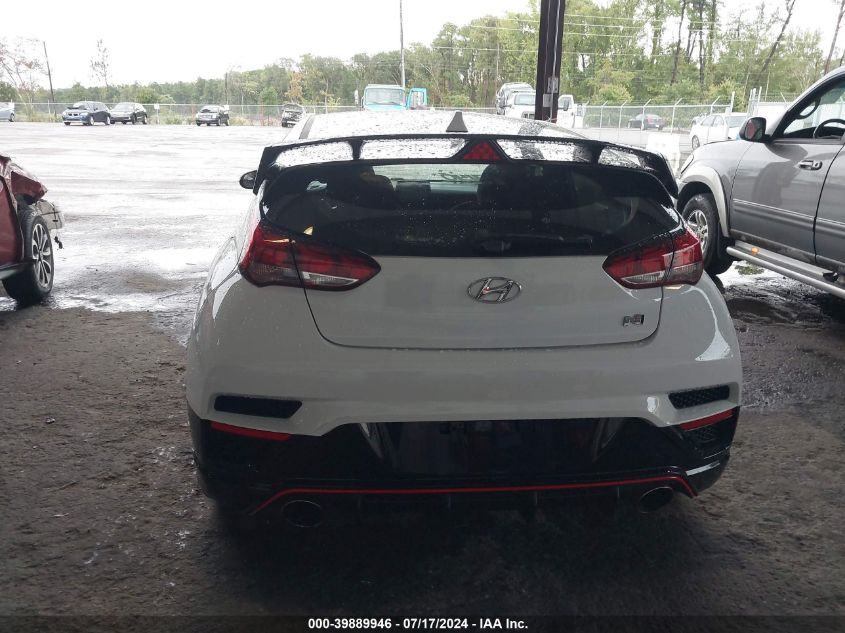 2019 Hyundai Veloster N VIN: KMHT36AH2KU001508 Lot: 39889946