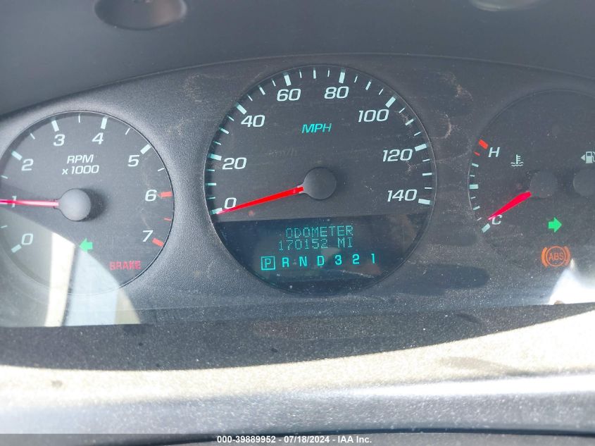 2011 Chevrolet Impala Ls VIN: 2G1WF5EKXB1317204 Lot: 39889952