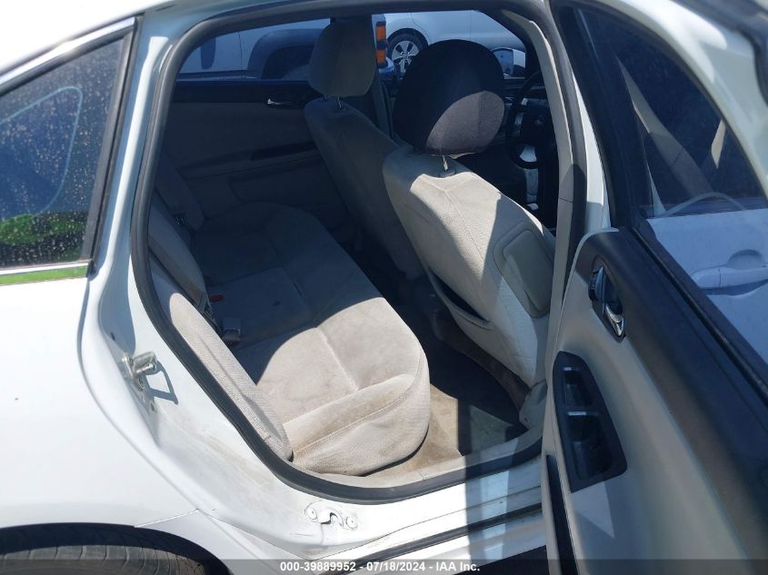 2011 Chevrolet Impala Ls VIN: 2G1WF5EKXB1317204 Lot: 39889952