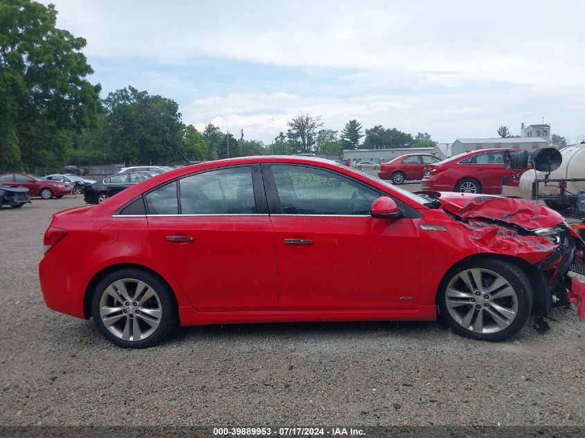 2014 Chevrolet Cruze Ltz VIN: 1G1PG5SB7E7485928 Lot: 39889953