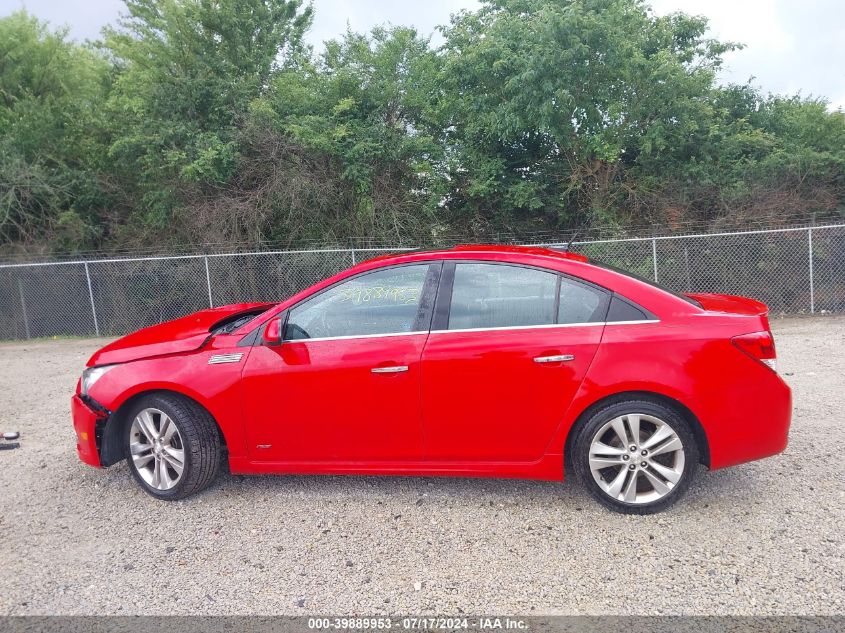 2014 Chevrolet Cruze Ltz VIN: 1G1PG5SB7E7485928 Lot: 39889953