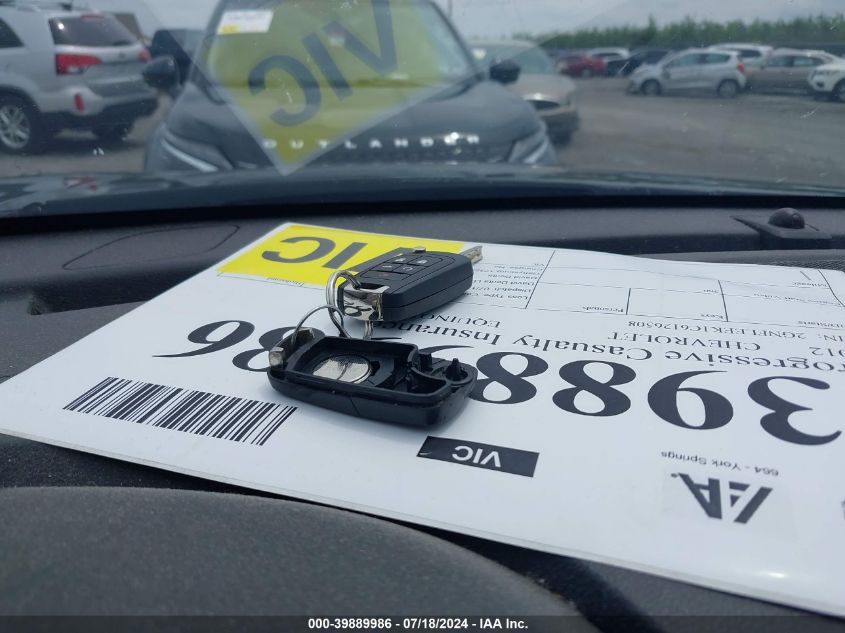 2012 Chevrolet Equinox 1Lt VIN: 2GNFLEEK1C6126508 Lot: 39889986