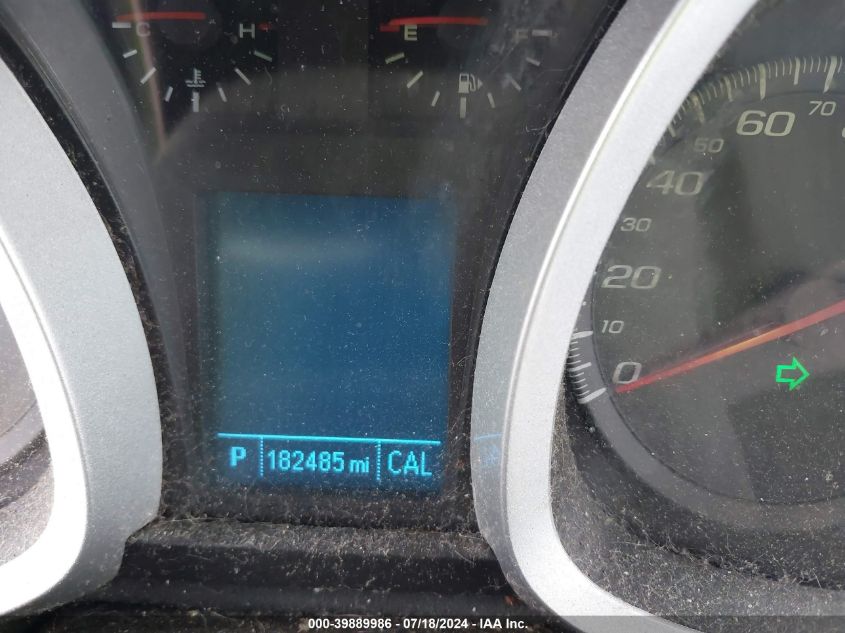 2012 Chevrolet Equinox 1Lt VIN: 2GNFLEEK1C6126508 Lot: 39889986