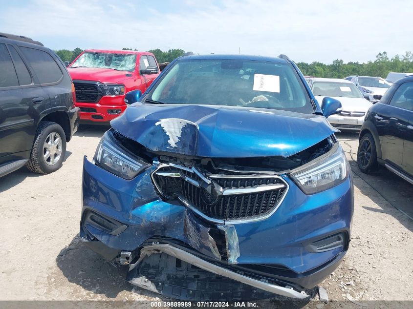 2019 Buick Encore Fwd Preferred VIN: KL4CJASB8KB844951 Lot: 39889989