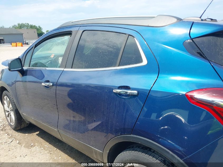 2019 Buick Encore Fwd Preferred VIN: KL4CJASB8KB844951 Lot: 39889989