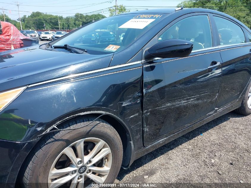 2013 Hyundai Sonata Gls VIN: 5NPEB4AC4DH678792 Lot: 39889991