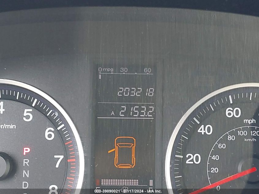 2008 Honda Cr-V Lx VIN: JHLRE38328C000202 Lot: 39890021