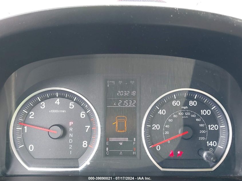 2008 Honda Cr-V Lx VIN: JHLRE38328C000202 Lot: 39890021