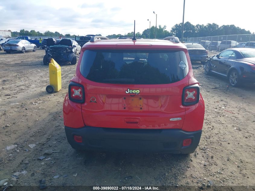 2020 Jeep Renegade VIN: ZACNJABB1PL30197 Lot: 39890022