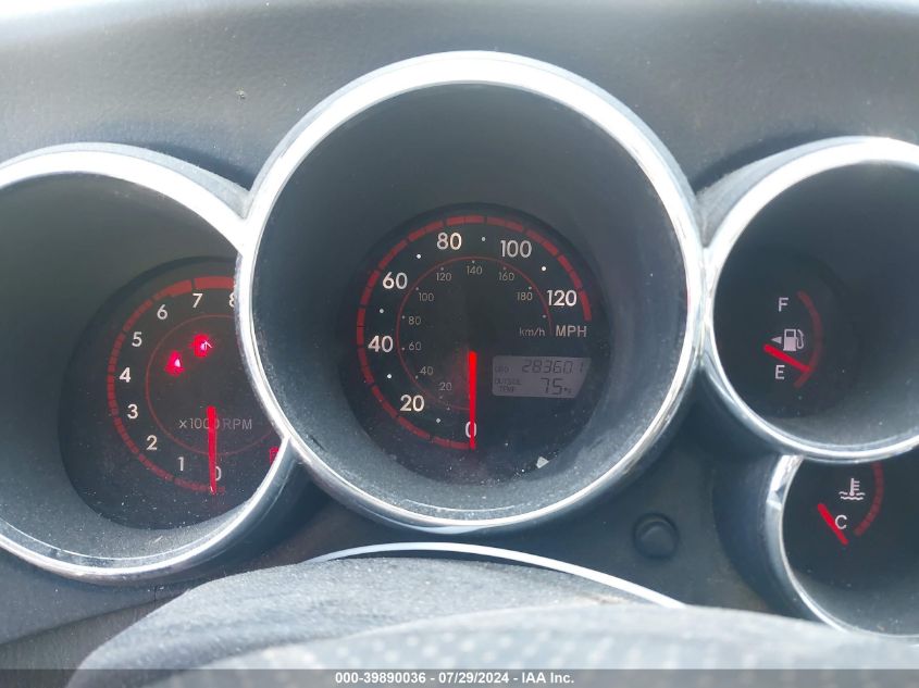 2007 Toyota Matrix VIN: 2T1KR32E67C657829 Lot: 39890036