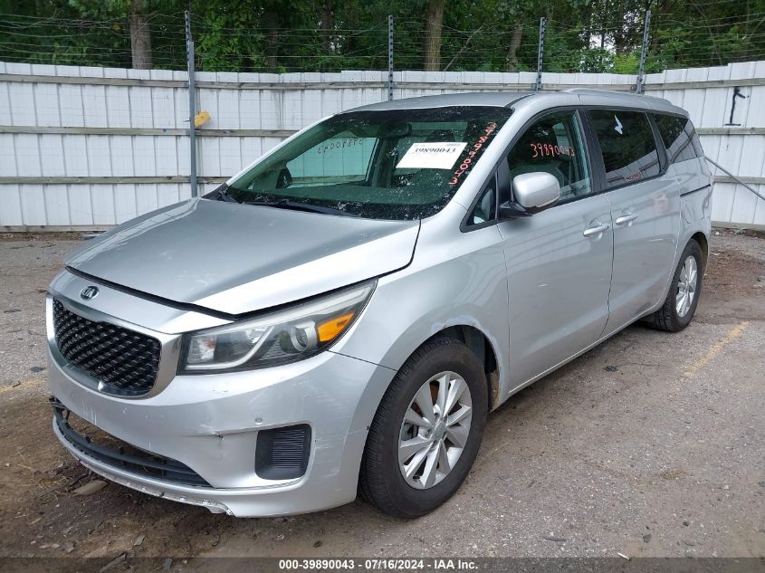 KNDMB5C11G6212443 2016 Kia Sedona Lx