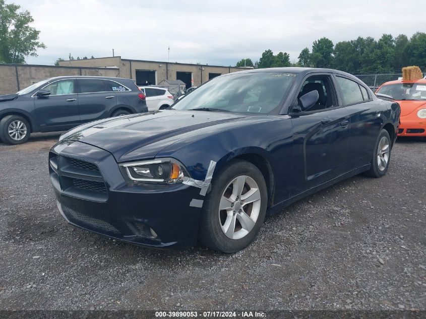 2012 Dodge Charger Se VIN: 2C3CDXBG9CH255237 Lot: 39890053