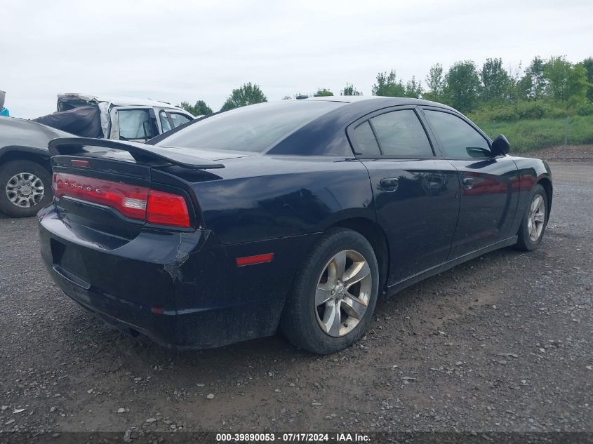 2012 Dodge Charger Se VIN: 2C3CDXBG9CH255237 Lot: 39890053