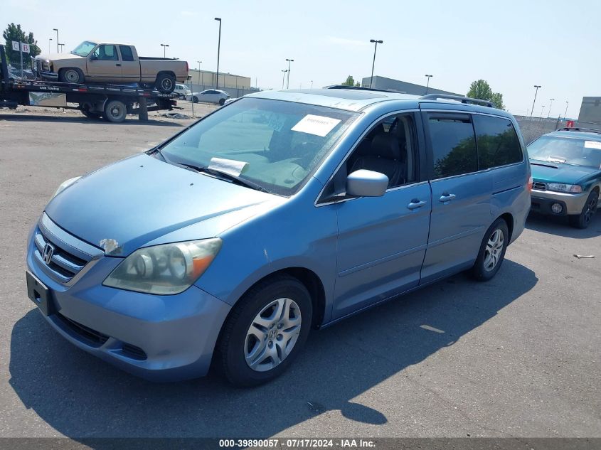 2006 Honda Odyssey Ex-L VIN: 5FNRL38736B063492 Lot: 39890057