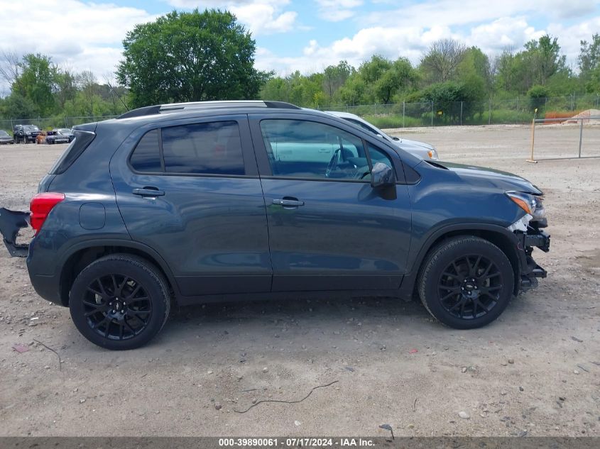 2022 Chevrolet Trax Awd Lt VIN: KL7CJPSM8NB557718 Lot: 39890061