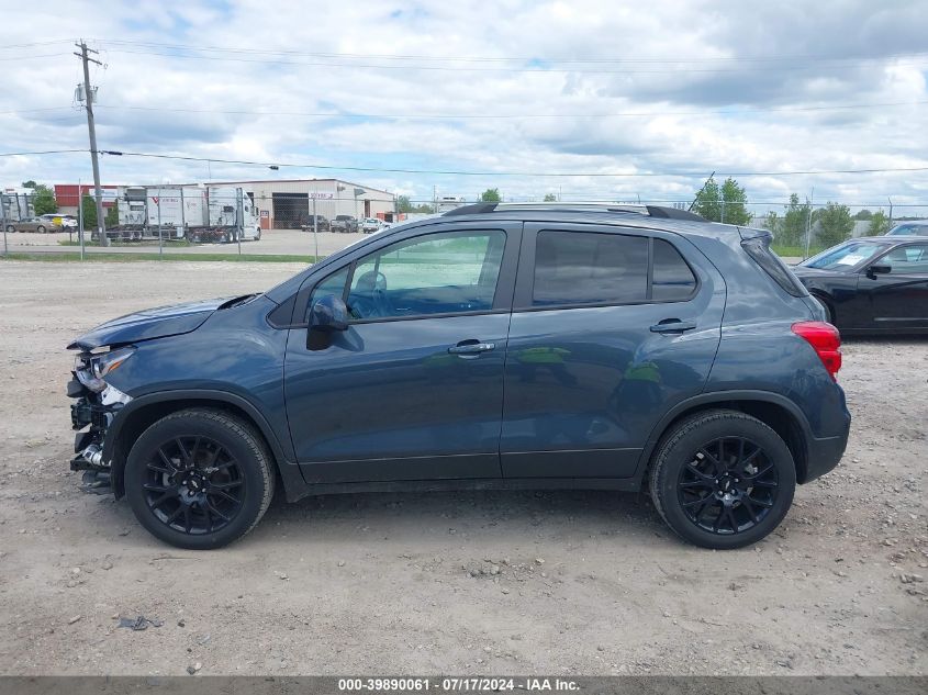 2022 Chevrolet Trax Awd Lt VIN: KL7CJPSM8NB557718 Lot: 39890061