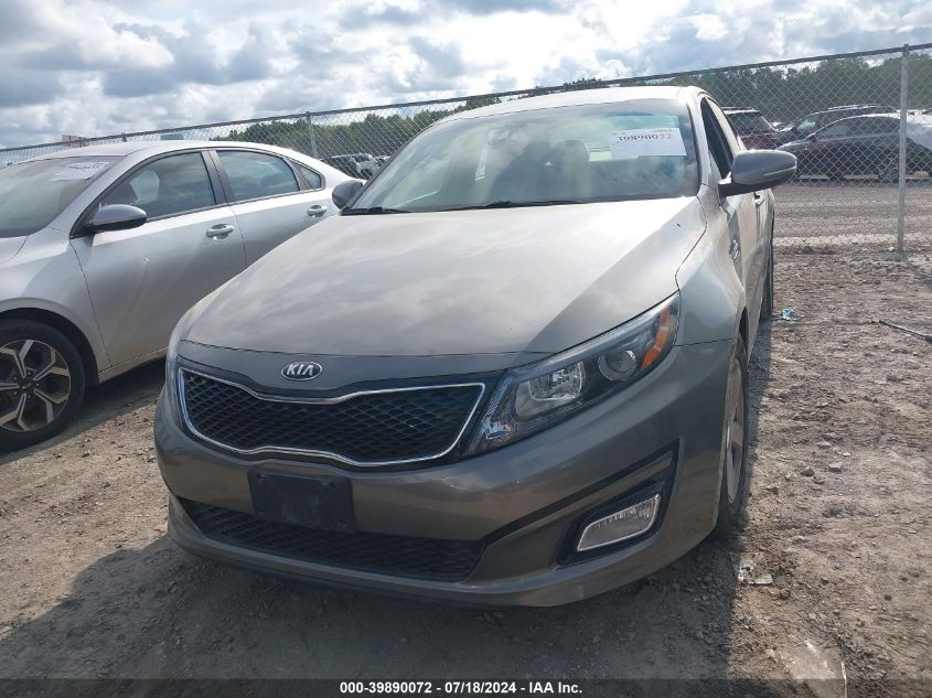 2014 Kia Optima Lx VIN: 5XXGM4A79EG286684 Lot: 39890072