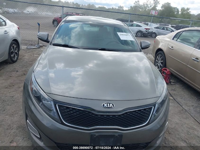2014 Kia Optima Lx VIN: 5XXGM4A79EG286684 Lot: 39890072