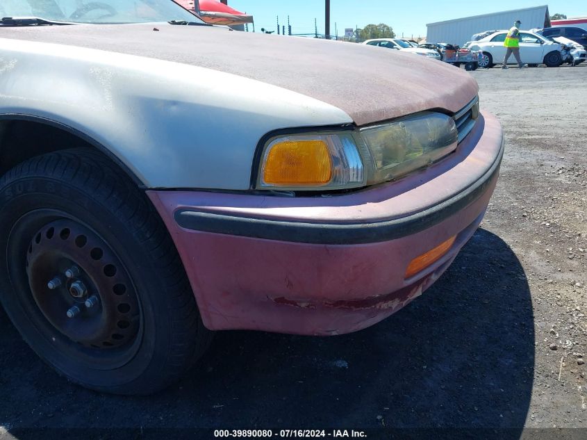 1992 Honda Accord Lx/Ex VIN: JHMCB7650NC059881 Lot: 39890080