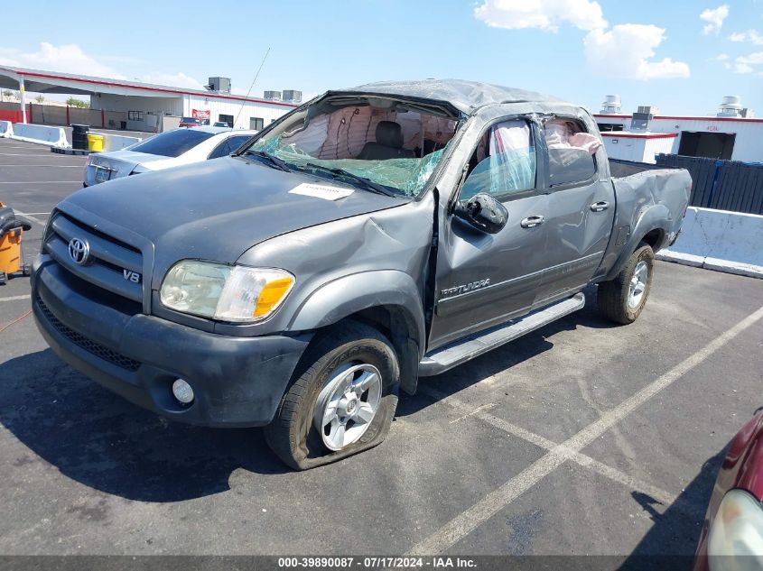 2006 Toyota Tundra Double Cab Limited VIN: 5TBDT48136S516879 Lot: 39890087